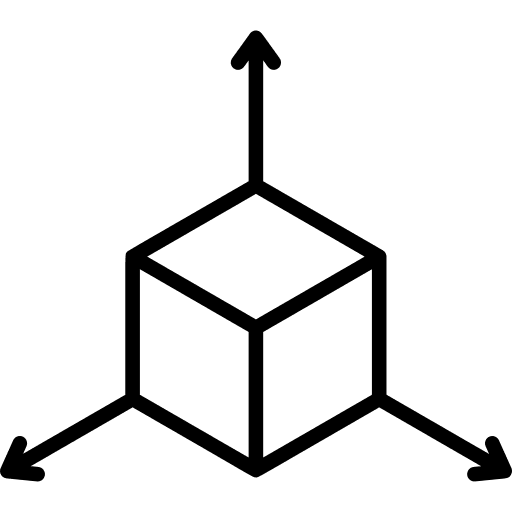 3D cube icon