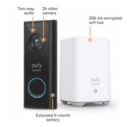 Eufy: Wireless 2k Video Doorbell