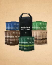 Nutrient Survival - Bug Out Bag - 72 Hour Food Kit