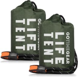 Go Time Gear Life Tent - Emergency 2-Person Shelter