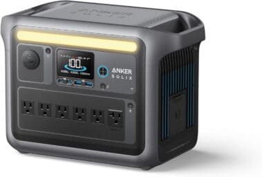Anker SOLIX C1000 Portable Power Station - 1800W Solar Generator with 58-Minute Full Charge