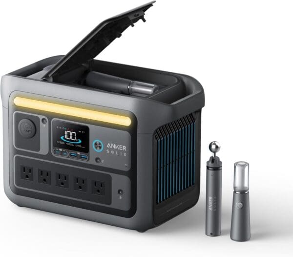 Anker SOLIX C800 Plus Portable Power Station, 1200W