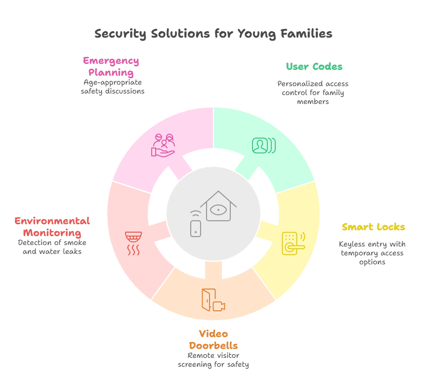 Security measures for families with young children