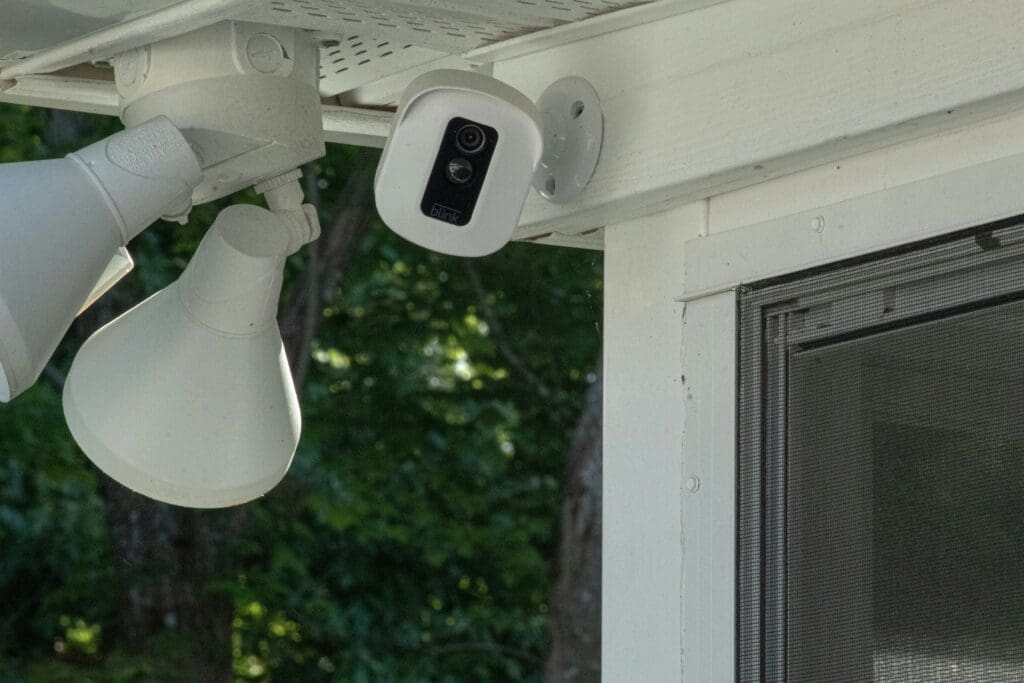 High-Tech outdoor security camera