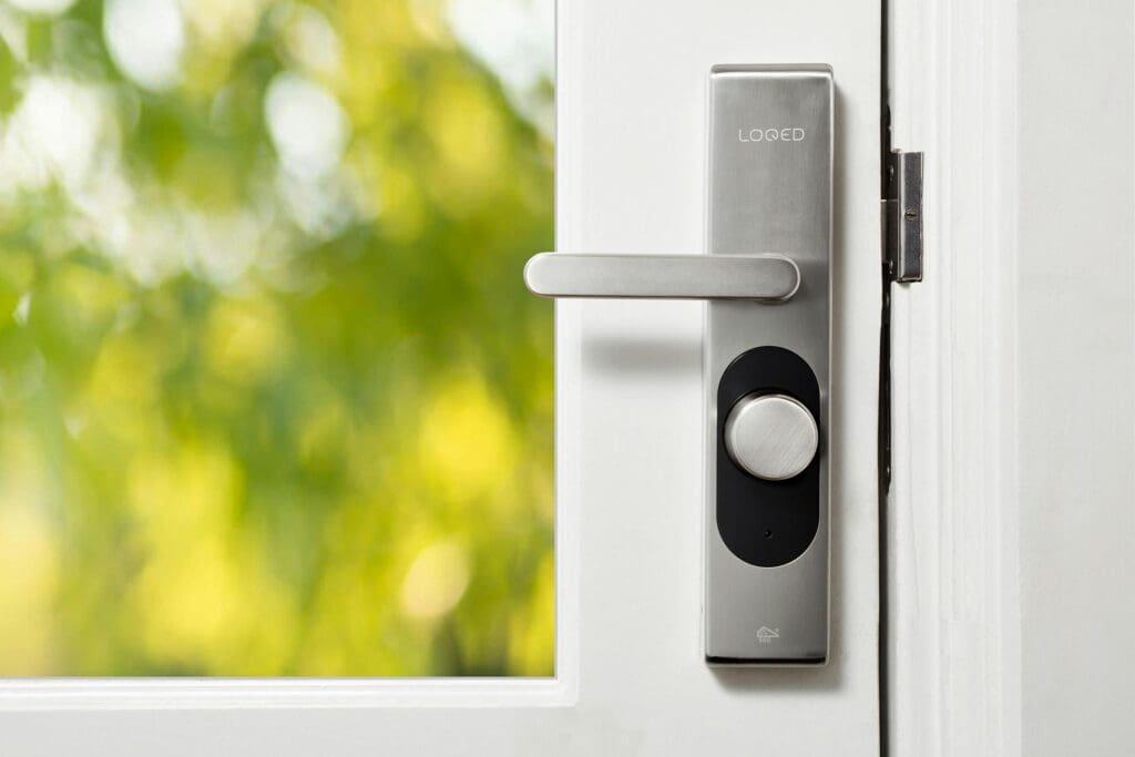 Smart Lock on Door