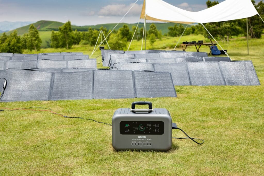 Zendure Power Station in Field