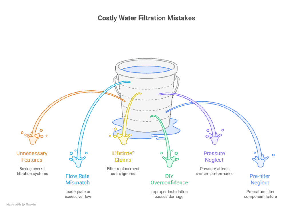 Water Filtration Mistakes