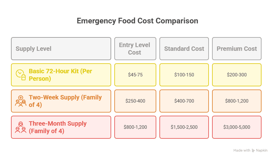 Emergency Food Costs